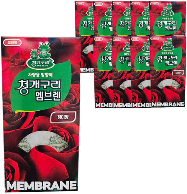 청개구리 멤브렌 10개입, 10개, 장미향