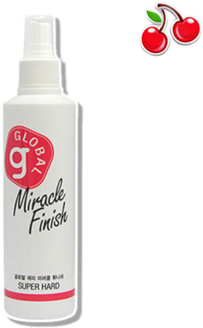 새한글로벌 체리 미러클 휘니쉬 헤어스프레이, 240ml, 2개
