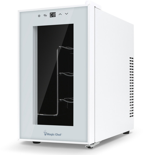 매직쉐프 와인셀러 와인 보관 냉장고 가정용 소형 술냉장고 술저장고, 와인셀러 8병
