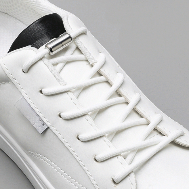 나오유 실리콘 자석 신발끈 무매듭 운동화끈 클립형