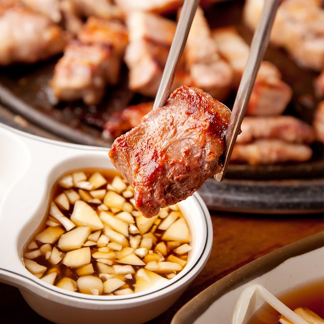 천지푸드 쫄깃한 술안주 특수부위 양념 갈매기살, 500g, 1개