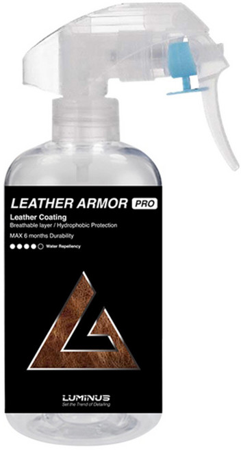 루미너스 레더아머프로 차량 실내 가죽 보호 코팅 관리제, 1개, 250ml