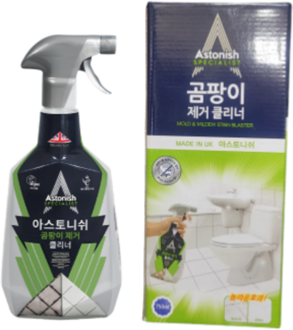아스토니쉬 곰팡이제거제 스페셜리스트 영국본사생산정품, 1개, 1.5L