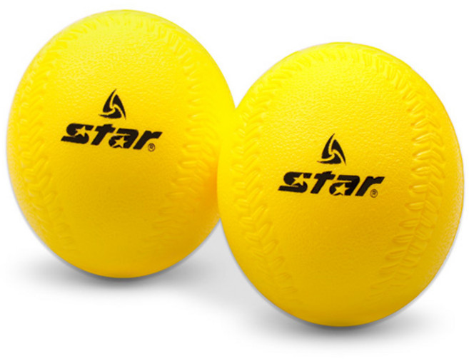 스타 유소년용 뉴 티볼공 2개입, 노랑