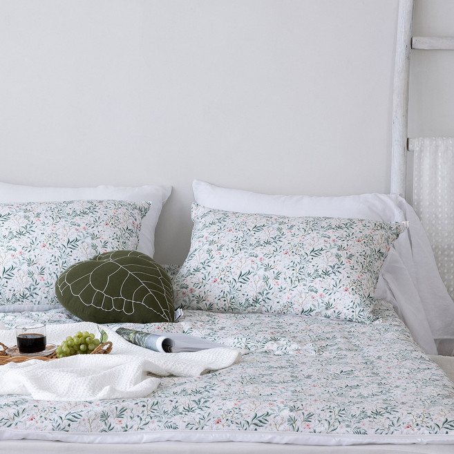 그리너리 텐셀워시드 양면 요커버 SS/D/Q/K/KK