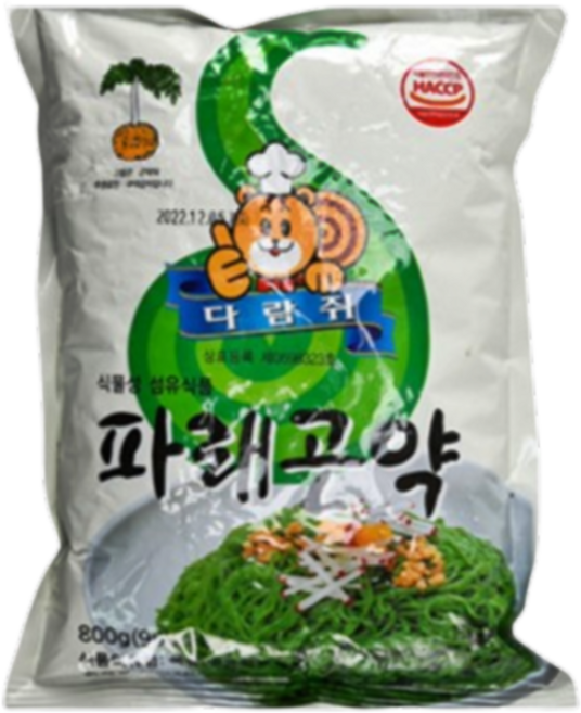 동양식품 동양 파래국수곤약 800g, 24개
