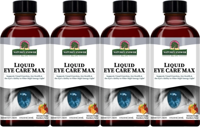 네이처스앤서 고흡수 리퀴드 아이 케어 맥스 액상 액체, 4개, 240ml - 쿠팡