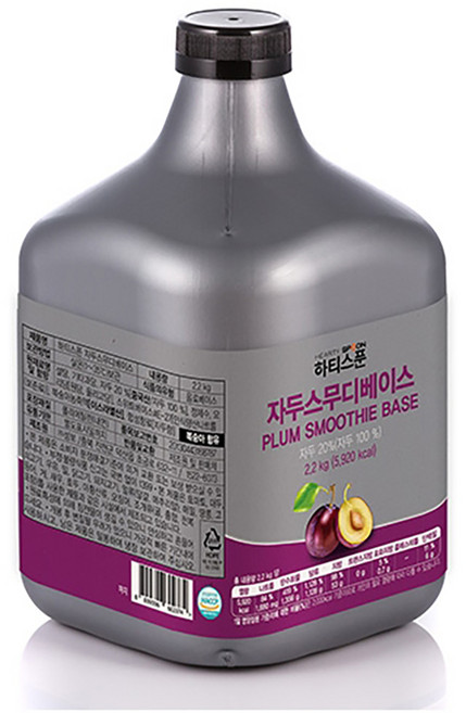 하티스푼 자두 베이스 2.2kg, 1개
