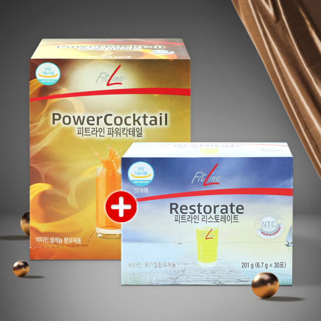 피엠쥬스 파워칵테일 리스토레이트 2종