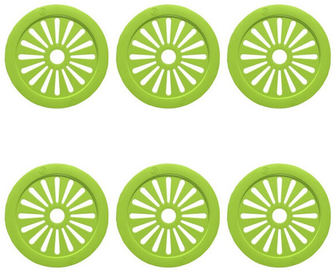 하비비 청개구리 싱크대 클리너 25g 6개 자동 세정제 거름망 살균