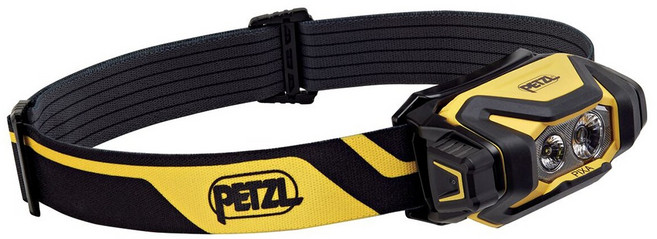 [페츨]픽사 AP-E120AA00 산업용 헤드랜턴 450루멘, 1개, 블랙/옐로우