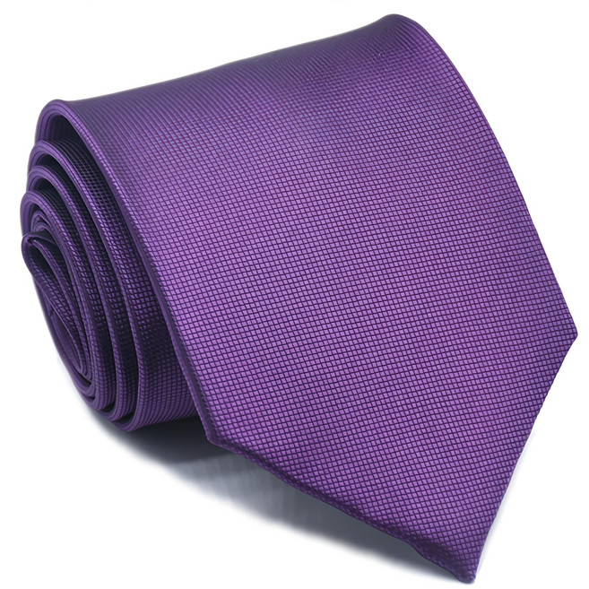 手打素色寬版領帶