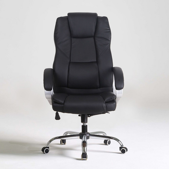 아로마 사무용 중역의자 컴퓨터 게이밍 안락의자, 블랙