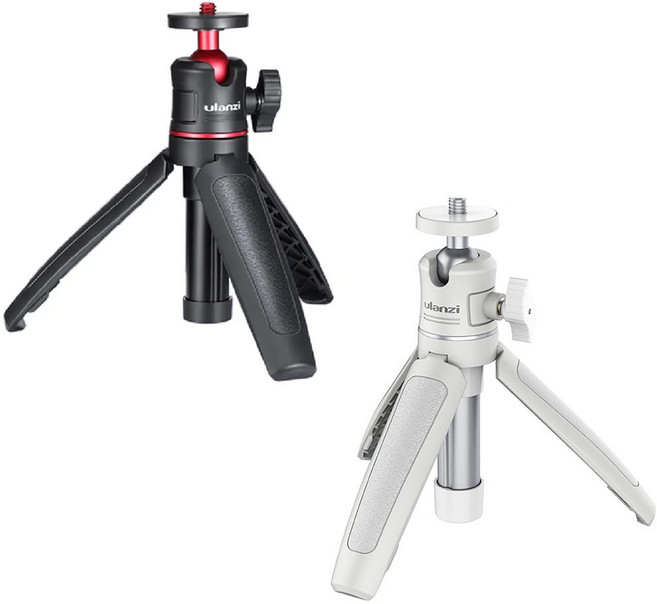 ulanzi 울란지 MT-08 3단 확장로드 삼각대 추가장비 구성 스마트폰 홀더 조명 유튜브 브이로그 확장로드 셀카봉, MT-08 삼각대-화이트, (스마트폰홀더 선택안함), (조명 선택안함), 1개