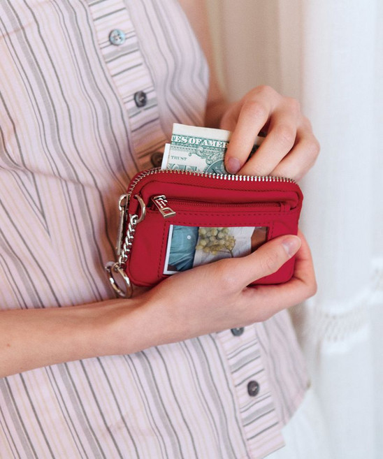 [매장정품] 무쿠앤보니 MUCU AND EBONY Comfy Wallet Keyring _ Tomato Red MU26SSWBGWLNY0132RD1 2248716