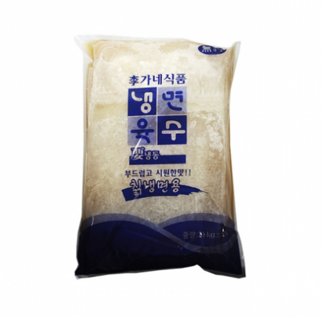 (냉동)이가네 칡냉면육수10kg, 6개, 10kg