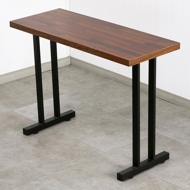 2인용 벽 부착 창가 쇼윈도 테이블 1000 x 400 사각 폭이 좁은 식탁 1000400, 15. 커피