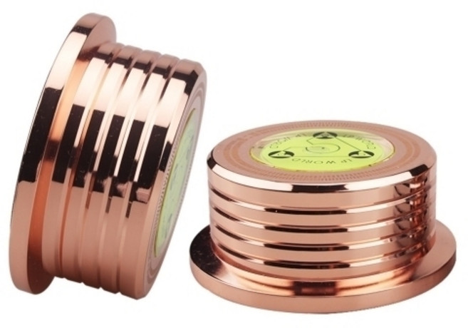 【 水平儀 測速 三合一】唱片鎮 黑膠唱片 黑膠鎮 蝶鎮 鋁合金 黑色, 玫瑰金, 1個