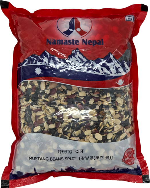 Namaste Nepal Mustang Dal Beans Split 강낭콩(쪼갠 콩), 1개, 1kg