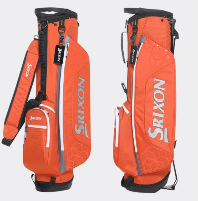 [스릭슨] 초경량 스탠드백 골프백 남녀공용 4구 골프가방 오렌지 GGC-23055i, 상세 설명 참조