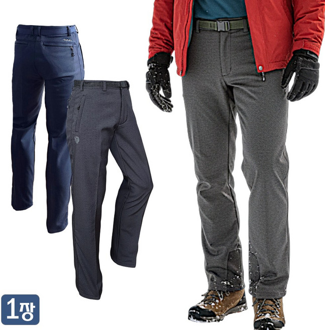 야인시대 겨울 806 BA 지퍼스판 등산기모바지 일상복 방한바지