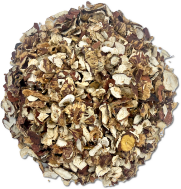 지리산 청정약초 저온건조 밤껍질 밤본 건율피 황율피 (속껍질-국내산) 500g, 1개