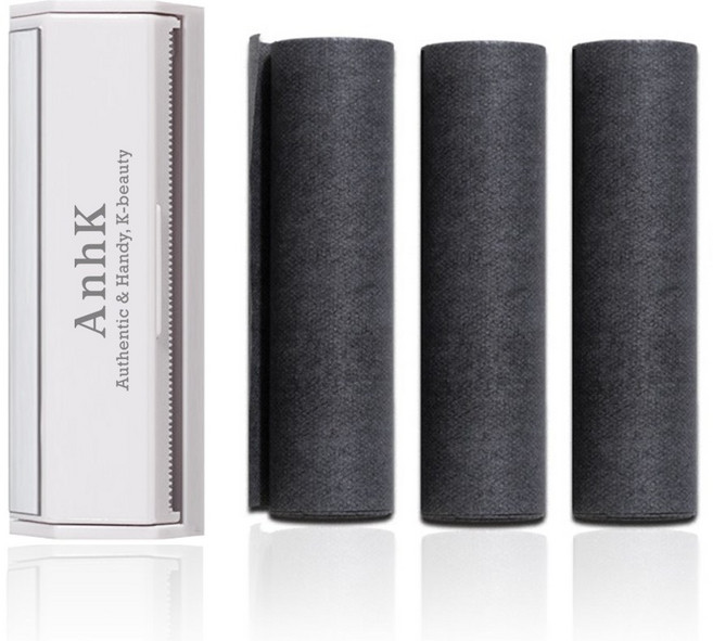 안크 얼굴 기름종이 롤 (아이보리 케이스 포함), 1개, 3매입