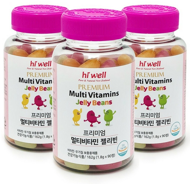 하이웰 멀티비타민 젤리빈 90정 (1개월분), 3개