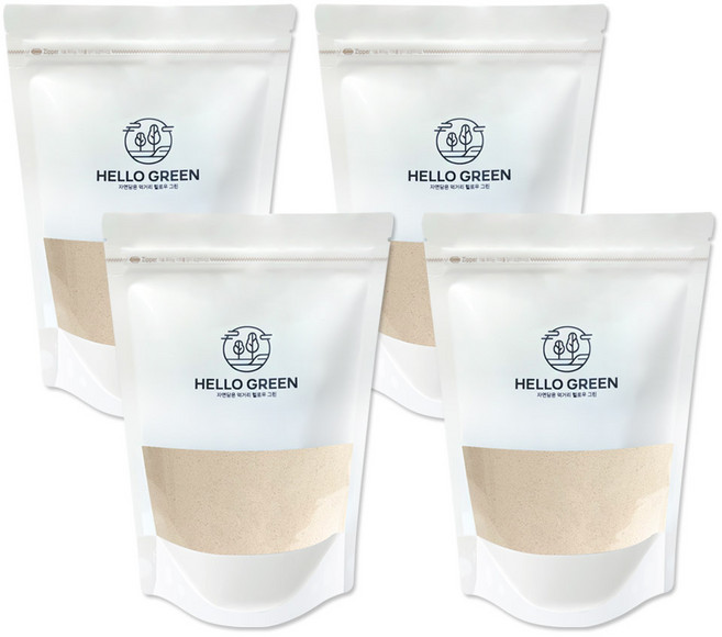 헬로우그린 표고버섯 분말 팩, 250g, 4개