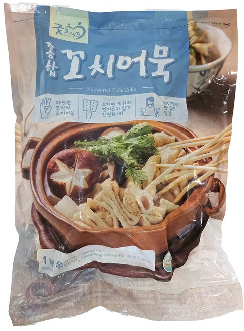 굿프랜즈 종합꼬치어묵 1kg, 1개