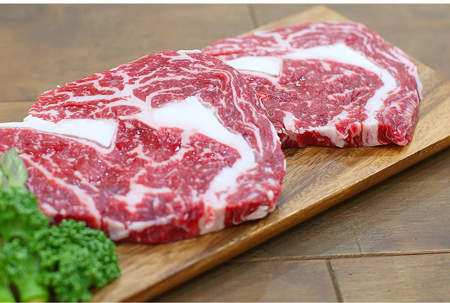 국내산 육우(1등급 이상) 최상급 등심 500g, 1개