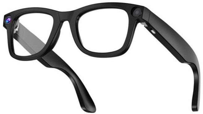 2026 4K 스마트 AI 800만 화소 AI 촬영 카메라 HD 사진 비디오 음성 통화 번역 방수 블루투스, [01] Transparent lenses, 1개