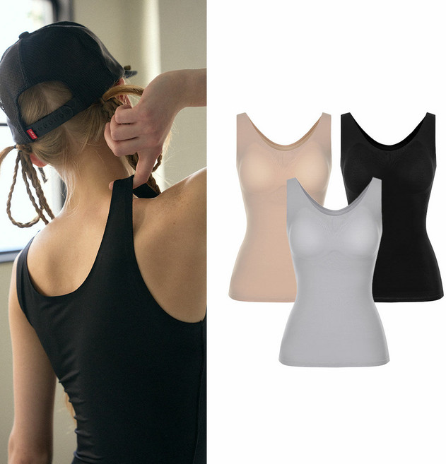 라페어 스킨핏 도트퓨징 브라탑 3종