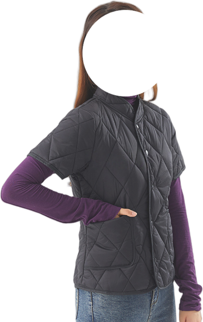 쌍천 여성 반팔 경량 패딩 구스다운 기모 간절기 아우터 퀼팅 점퍼 바람막이