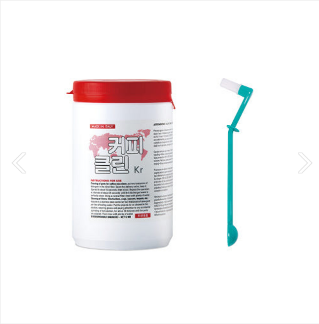 LF SPA 커피 클린 에스프레소 커피 머신 세정제 청소솔 포함, 커피클린+청소솔, 1개