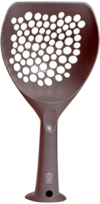 [하겐] 고양이 변기 스푼, 그레이, 2개