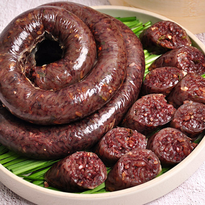 HACCP 인증 22년 전통 순대모음, 매콤한순대 1kg, 1kg, 1개