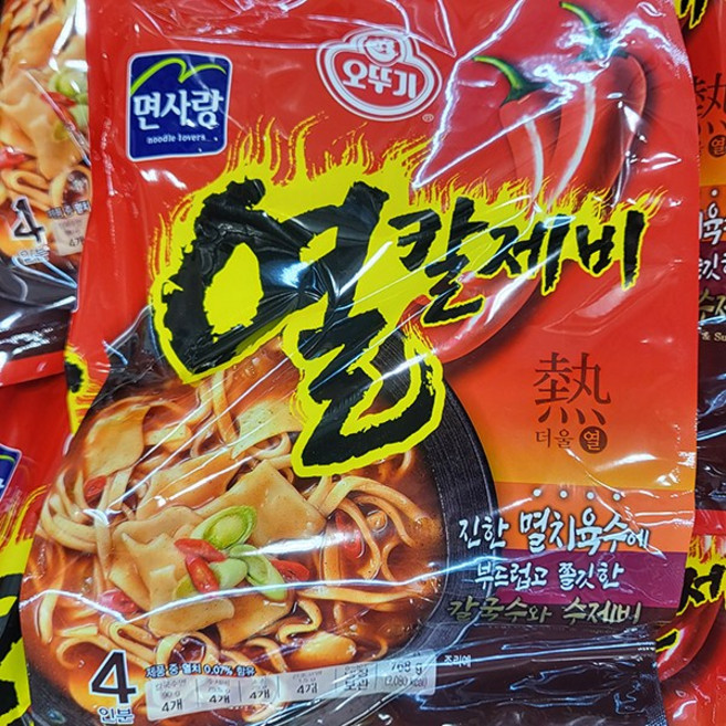 오뚜기 열칼제비, 1개, 768g