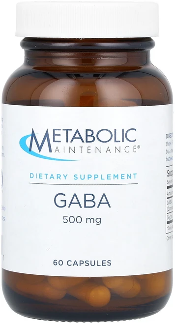 Metabolic Maintenance GABA 500mg 캡슐 60정, MetabolicMaintenanceGABA500mg캡, 1개 - 쿠팡