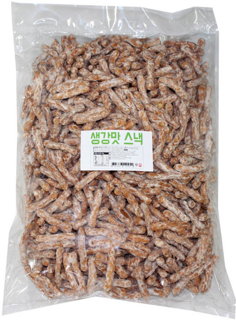 한일식품 생강맛스낵, 1개, 1.8kg