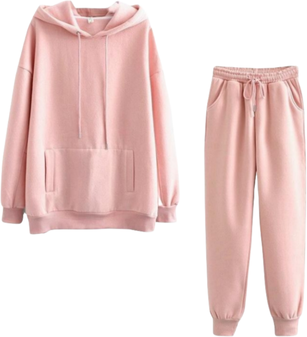 9색 가을 무지 심플 트레이닝 세트 루즈핏 후드 조거 중학생 조깅복 크림색 핑크 옐로우