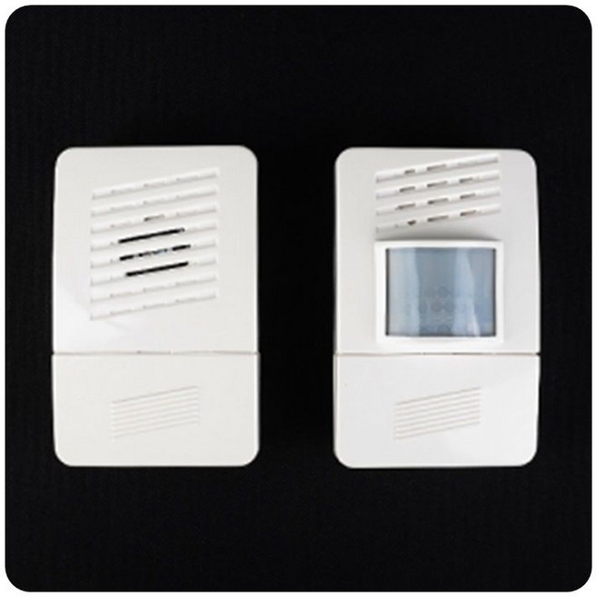 시온전자 무선센서 문지기 차임벨 경보기 감지기 방범 보안 동작 도어벨 거치대 포함, 1개