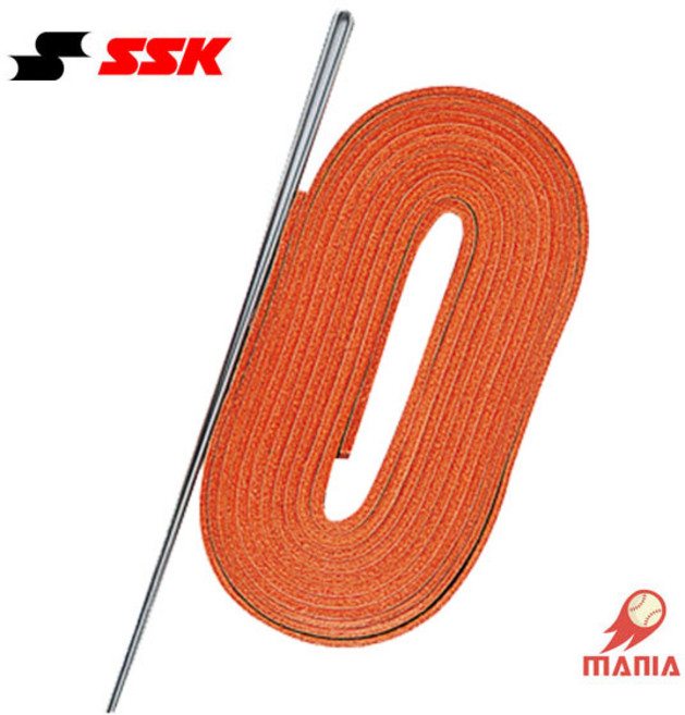 SSK 글러브끈 YF-107 (R) 딥오렌지 200cm 글러브레이스 글러브수리, 단품, 1개