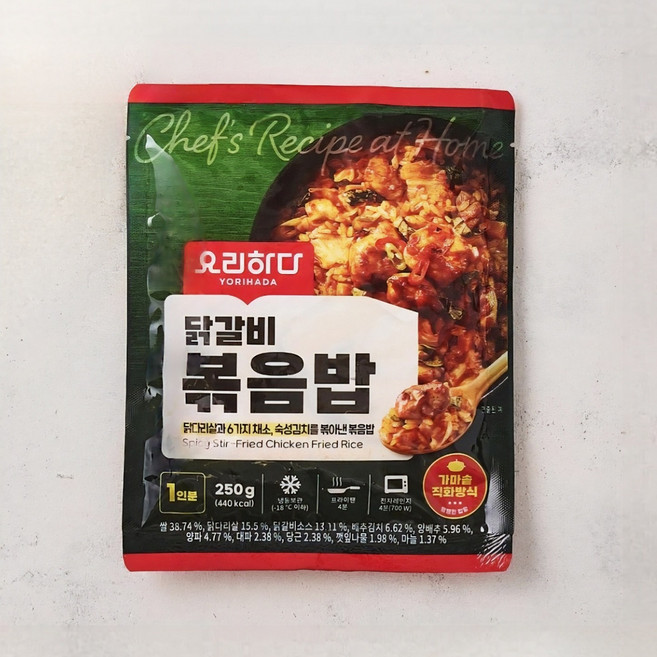 요리하다 닭갈비볶음밥 250g, 4개