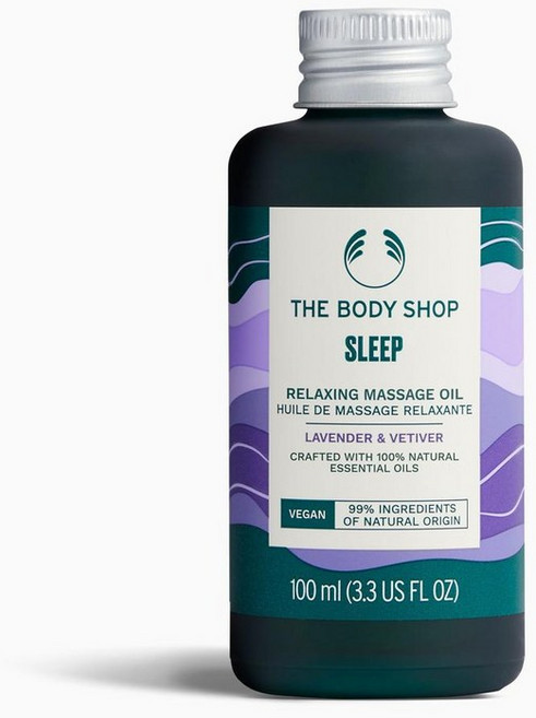 호주 더바디샵 The Body Shop Sleep Relaxing Massage Oil 슬립 릴렉싱 마사지 오일, 3개, 100ml