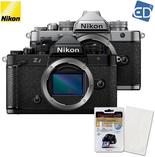 [니콘정품] Z f 바디 블랙 미러리스 카메라 +액정필름+포켓융 /ED, 01 Z f 바디