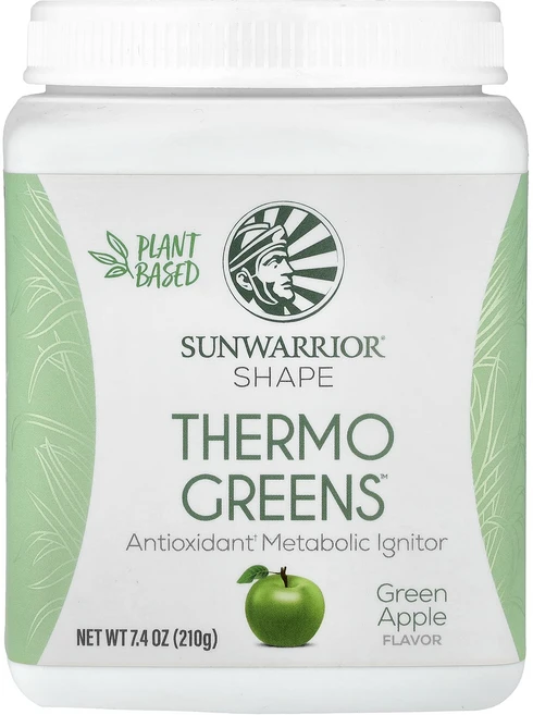 썬워리어 쉐이프 써모 그린스 그린애플 210g, 2개, 209.786g - 쿠팡