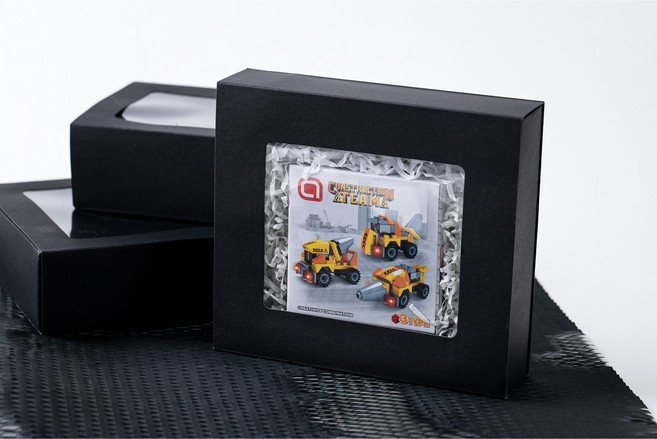 [와니유니] 창문형 슬라이드상자 투명 소형 답례품포장 종이 기프트 쿠키 슬리브박스 3가지색상 18사이즈, 2D6D_창문형 블랙 22x12x6, 1개, 블랙