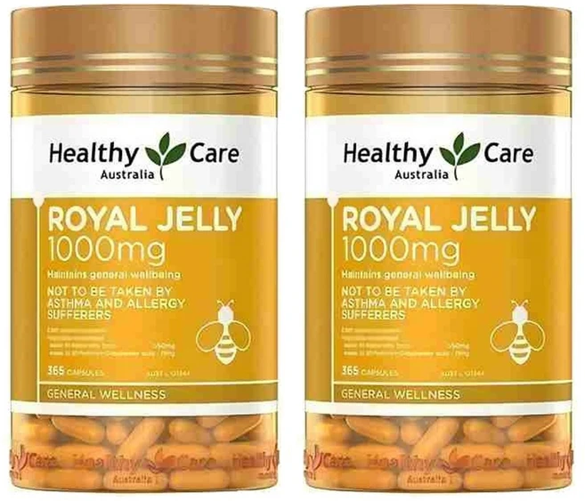 헬시케어 로열젤리 1000mg 캡슐, 365정, 2개 - 쿠팡