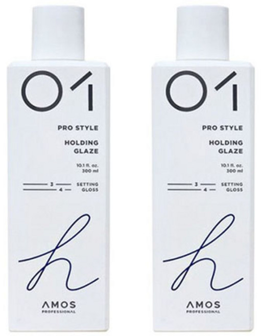 아모스프로페셔널 홀딩 글레이즈, 300ml, 2개